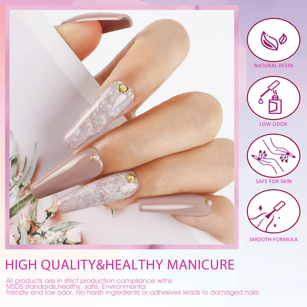 Whisper- (Hema Free) Gel Polish 12 Colors Set TPO Free Hema Free - Image 4